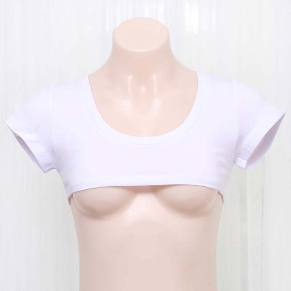 Pure Color Mini Crop Top Lingerie - Modakawa Modakawa